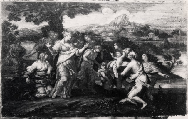 City Art Gallery Manchester — Follower of Pietro da Cortona. The Finding of Moses. — insieme